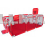 Большой манеж 235 x 129 cm RC-K-467 красный (Польша)